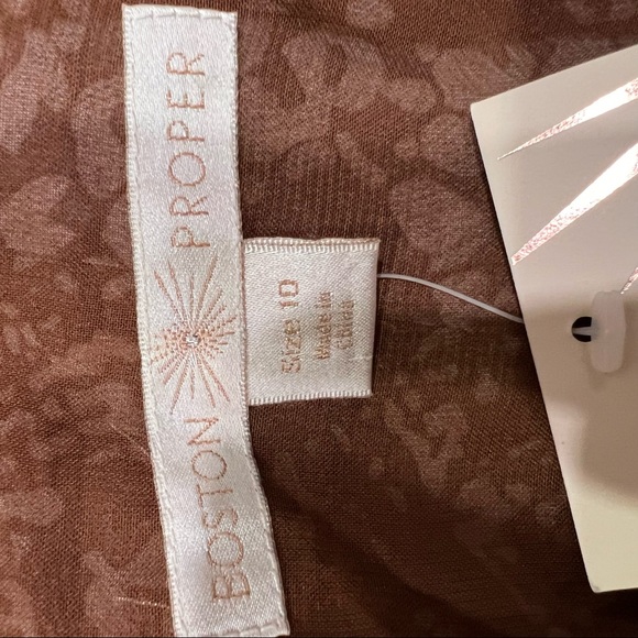 BOSTON PROPER MAXI DRESS SIZE 10 - Picture 10 of 10